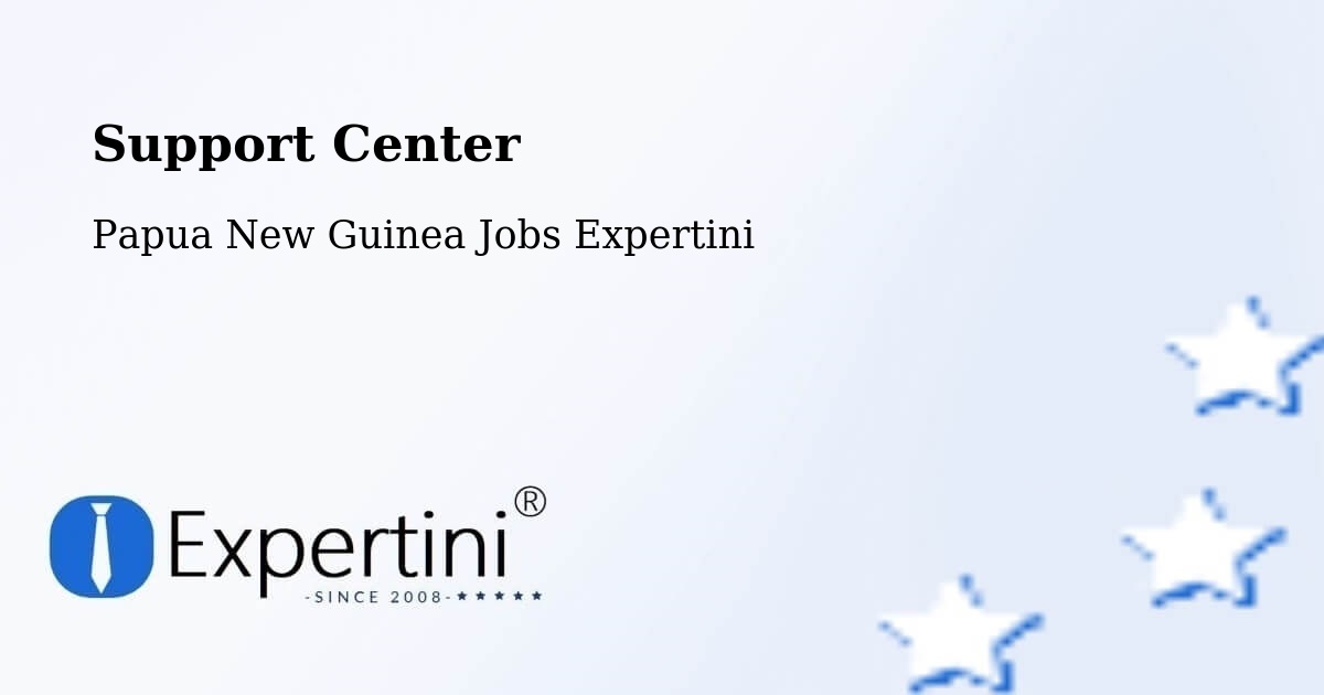 Support Services – Nuku - Papua New Guinea Jobs Expertini